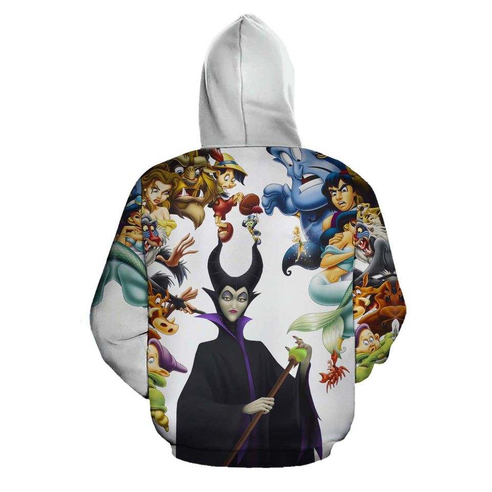 Maleficent Disney Halloween 3D Hoodie