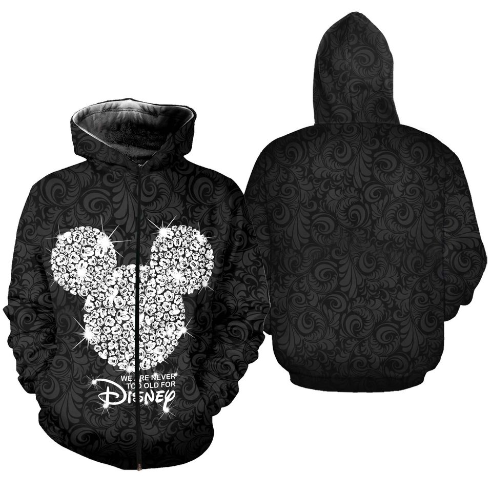 Mickey Mouse Head Bling | Disney Sweatshirt/Hoodie