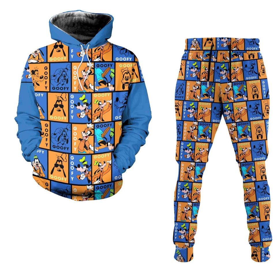 Goofy Dog Disney 3D Printed Hoodie