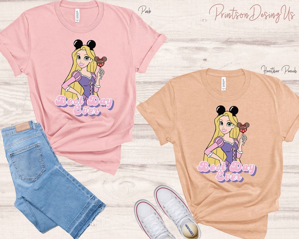 Disney Rapunzel Best Day Ever shirt