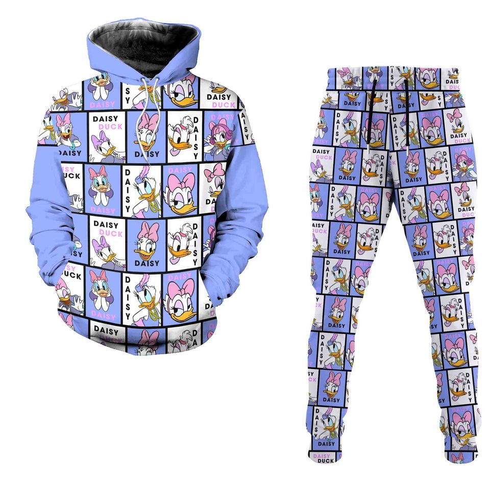 Daisy Duck Disney 3D Printed Hoodie