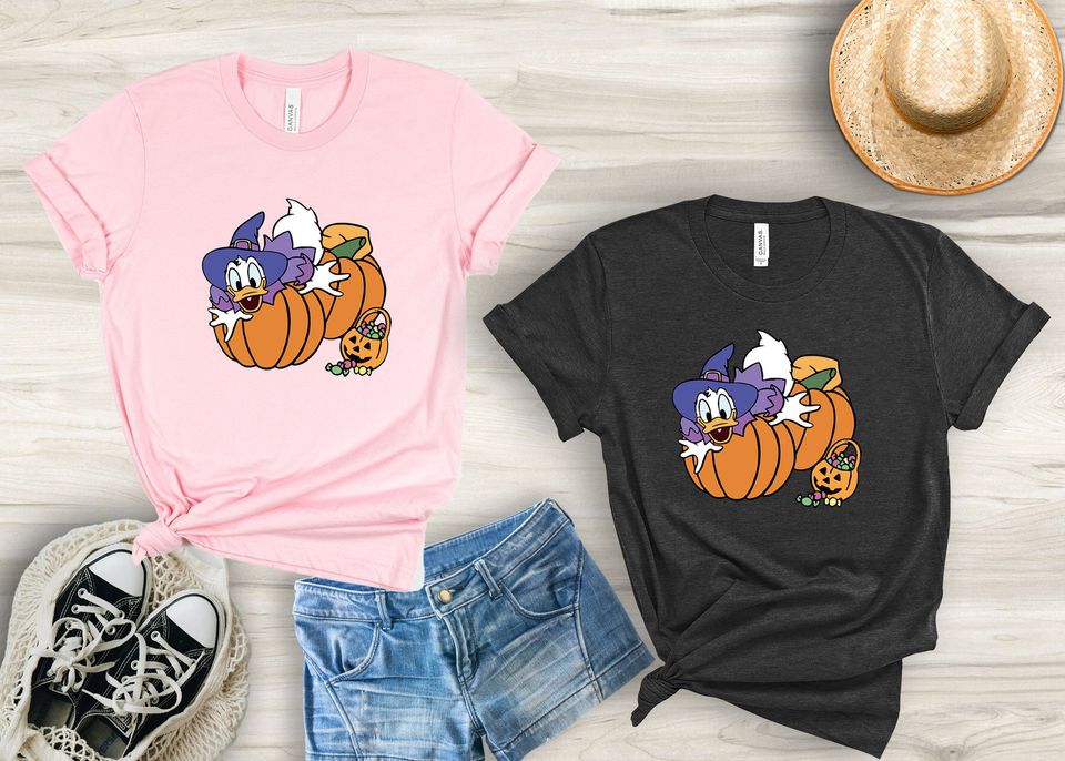 Donald Duck Halloween Shirt, Disney Family Tee