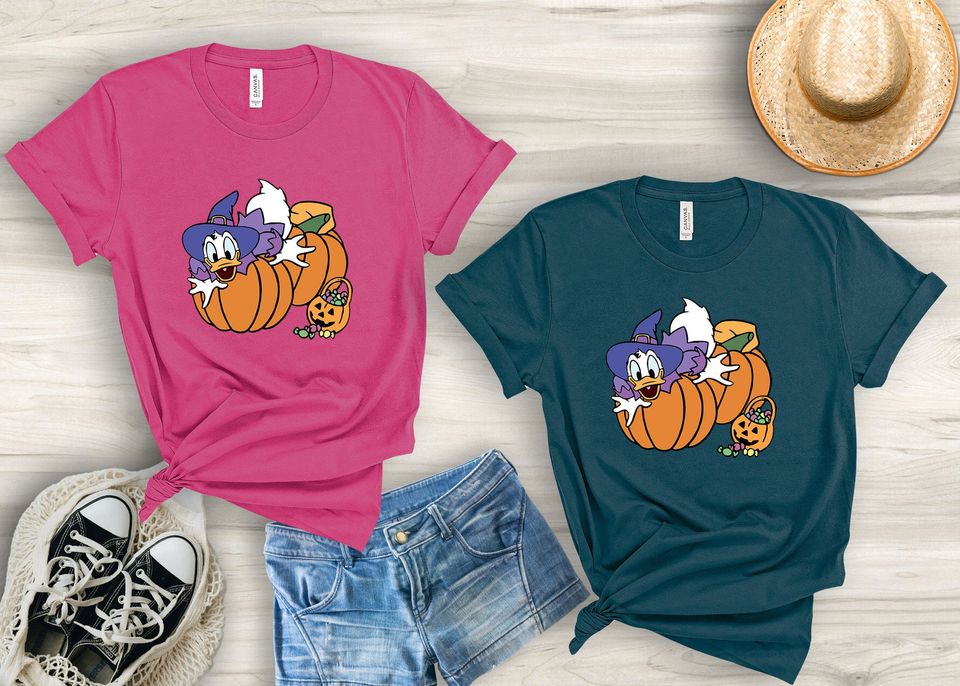 Donald Duck Halloween Shirt, Disney Family Tee