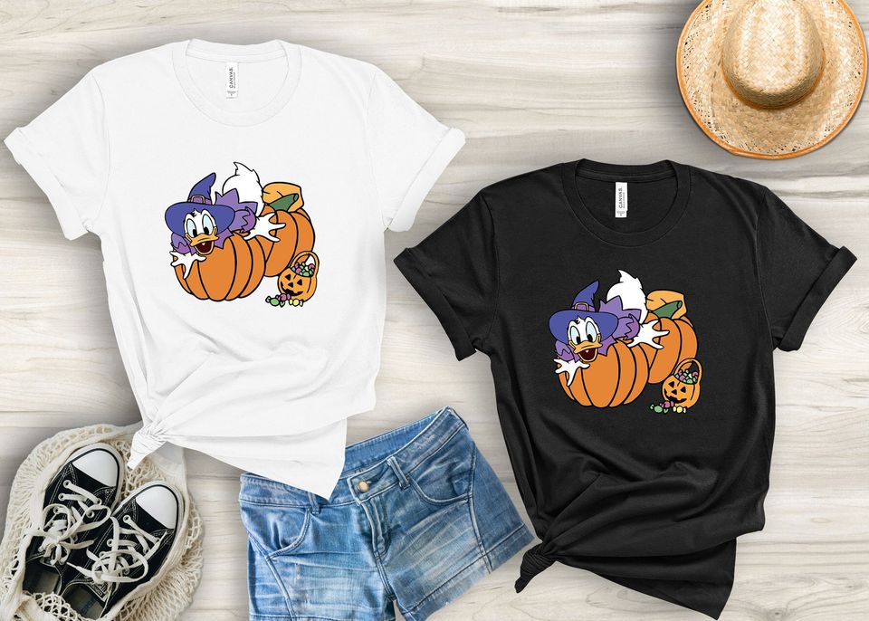 Donald Duck Halloween Shirt, Disney Family Tee