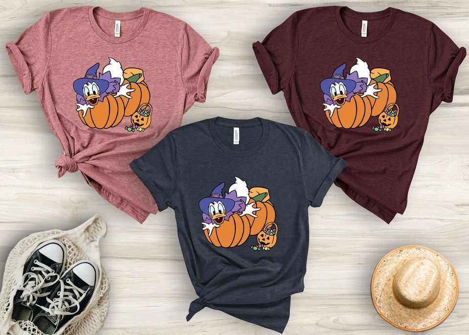 Donald Duck Halloween Shirt, Disney Family Tee