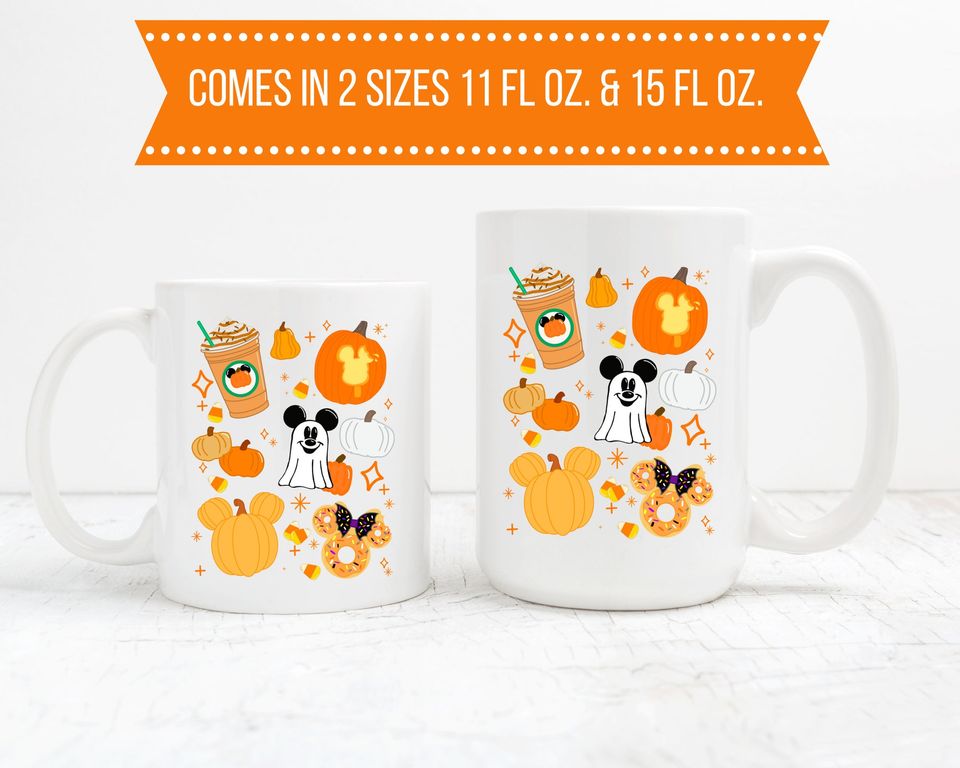 Fall Halloween Disney Mug