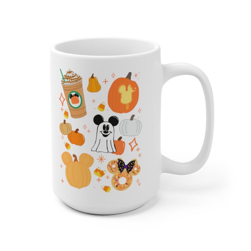 Fall Halloween Disney Mug