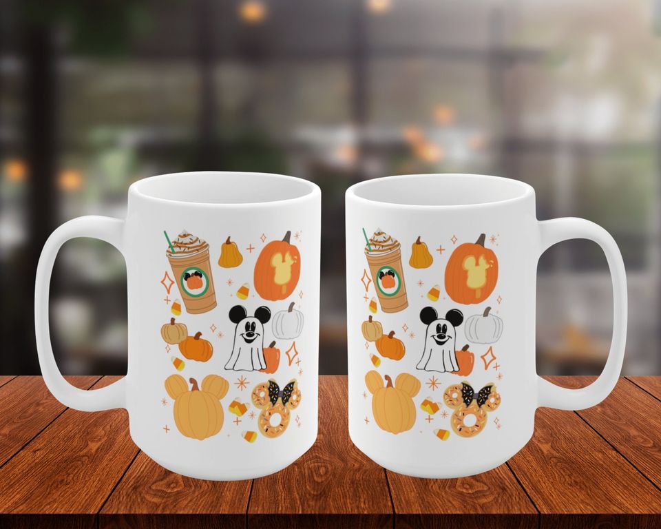 Fall Halloween Disney Mug