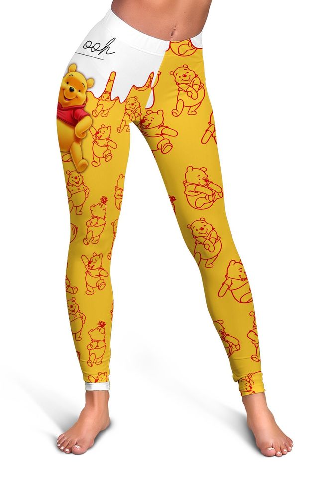 Winnie Pooh Disney Hollow Tanktop Legging Outfit Set