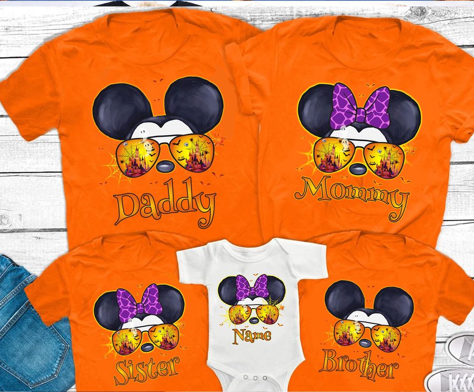 Custom Disney Halloween Shirt