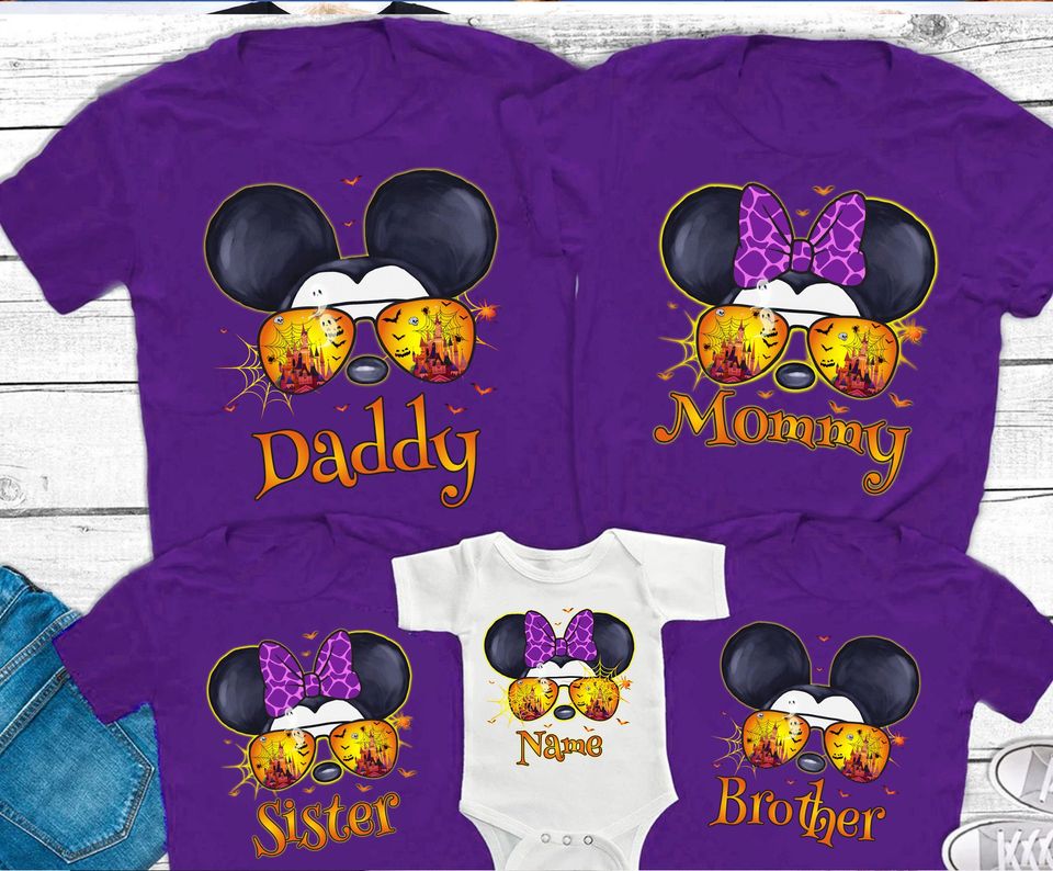 Custom Disney Halloween Shirt