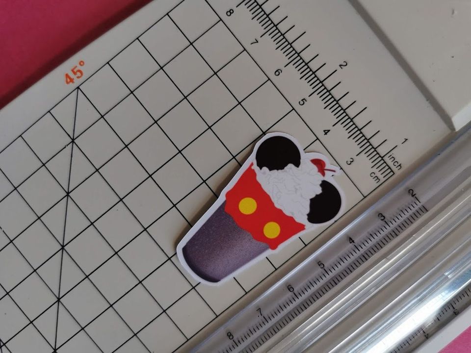 Mickey Milkshake Sticker Disney Park Snacks Sticker