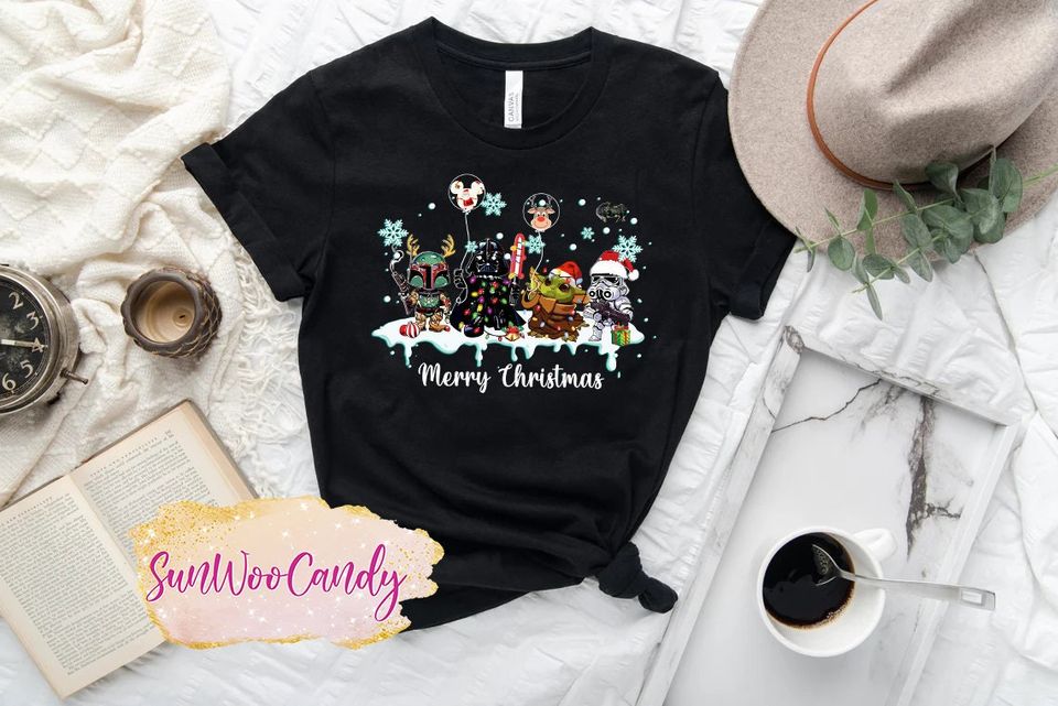 Star Wars Christmas Sweatshirt, Disney Balloon Sweatshirt