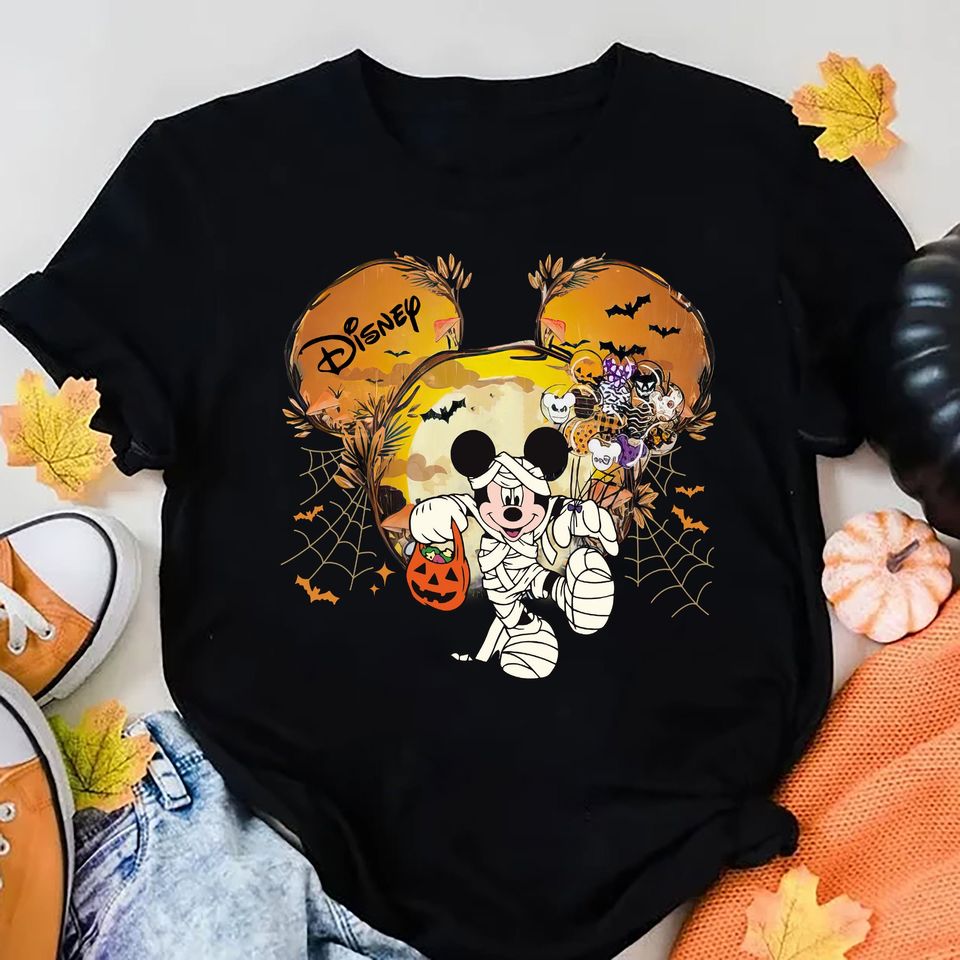 Mickey Skeleton Shirt, Disney Halloween Shirt