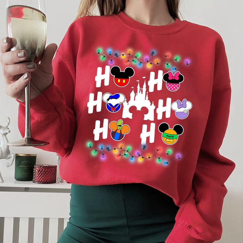 Disney Christmas Ho Ho Ho Sweatshirt