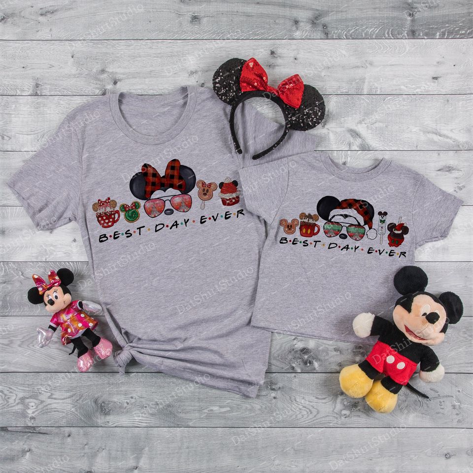 Disney Christmas Shirt, Disney Snacks Tee, Best Day Ever