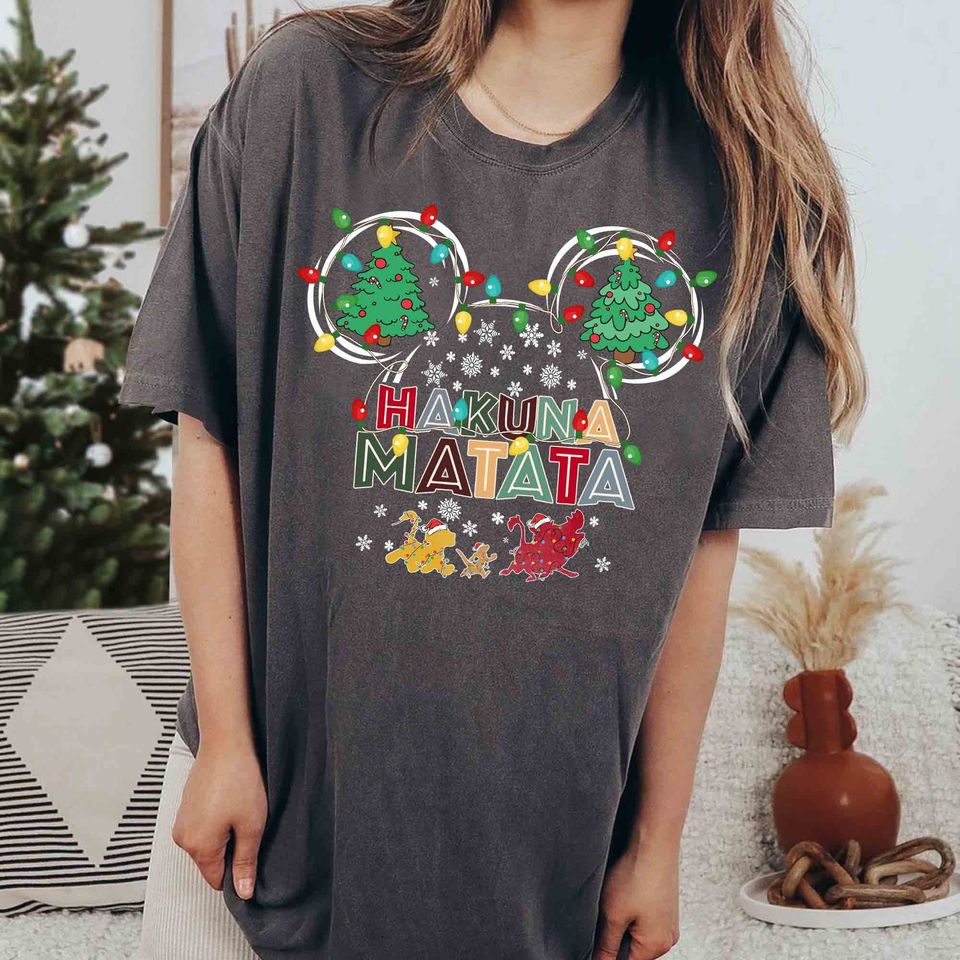 Hakuna Matata Christmas Sweatshirt, Disney Lion King