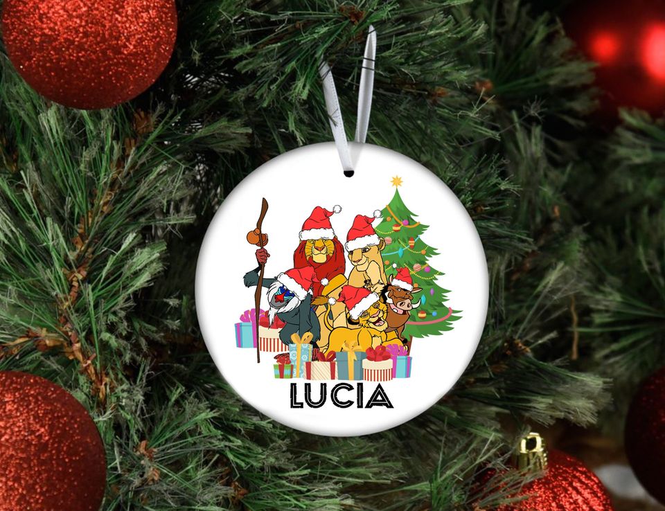 Lion King Christmas Ornament- Disney Christmas Tree Gift