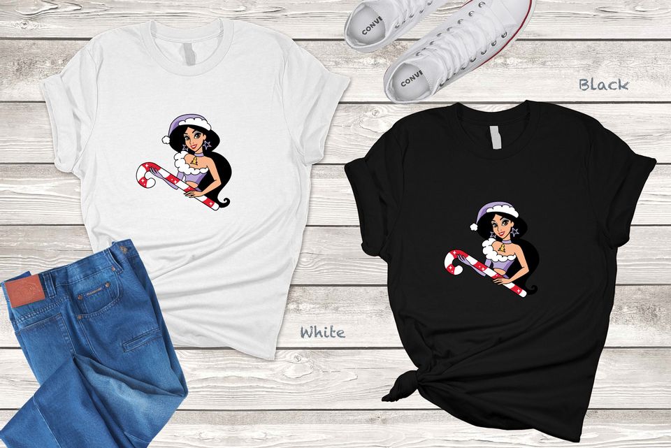 Disney Christmas Shirt, Princess Jasmine