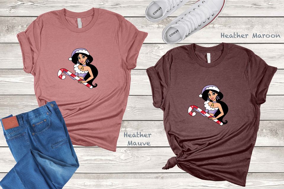 Disney Christmas Shirt, Princess Jasmine