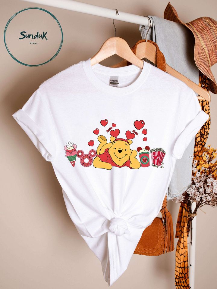 Disney Valentine's Day Winnie the Pooh Snack Sweatshirt