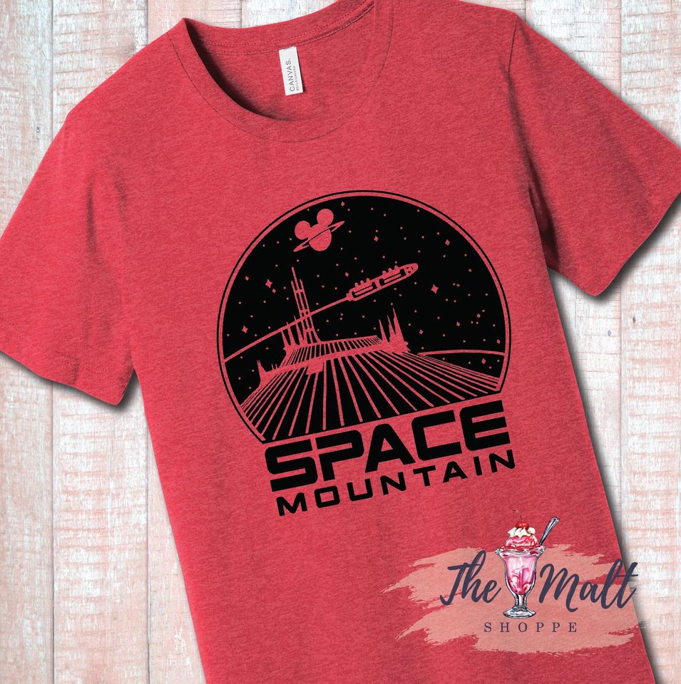 Space Mountain Tomorrowland Magic Kingdom Disney Shirt