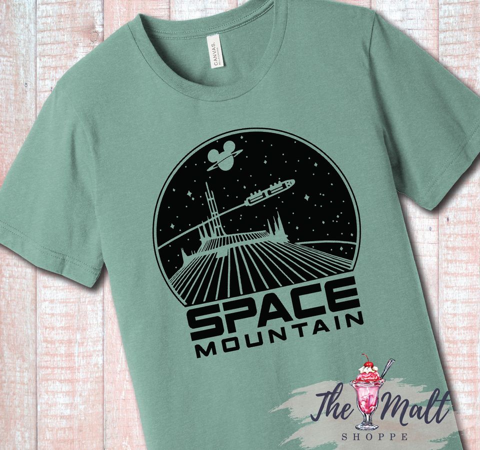 Space Mountain Tomorrowland Magic Kingdom Disney Shirt