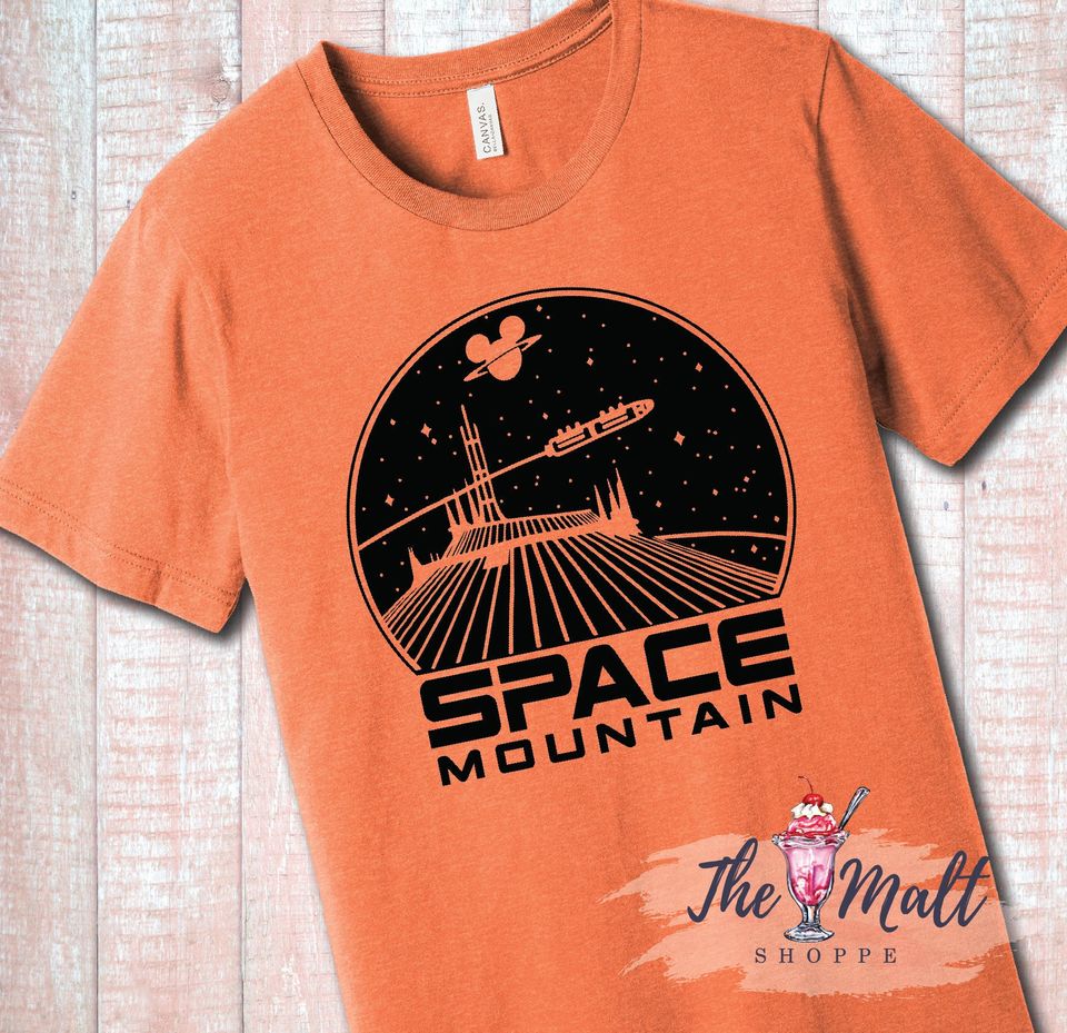 Space Mountain Tomorrowland Magic Kingdom Disney Shirt