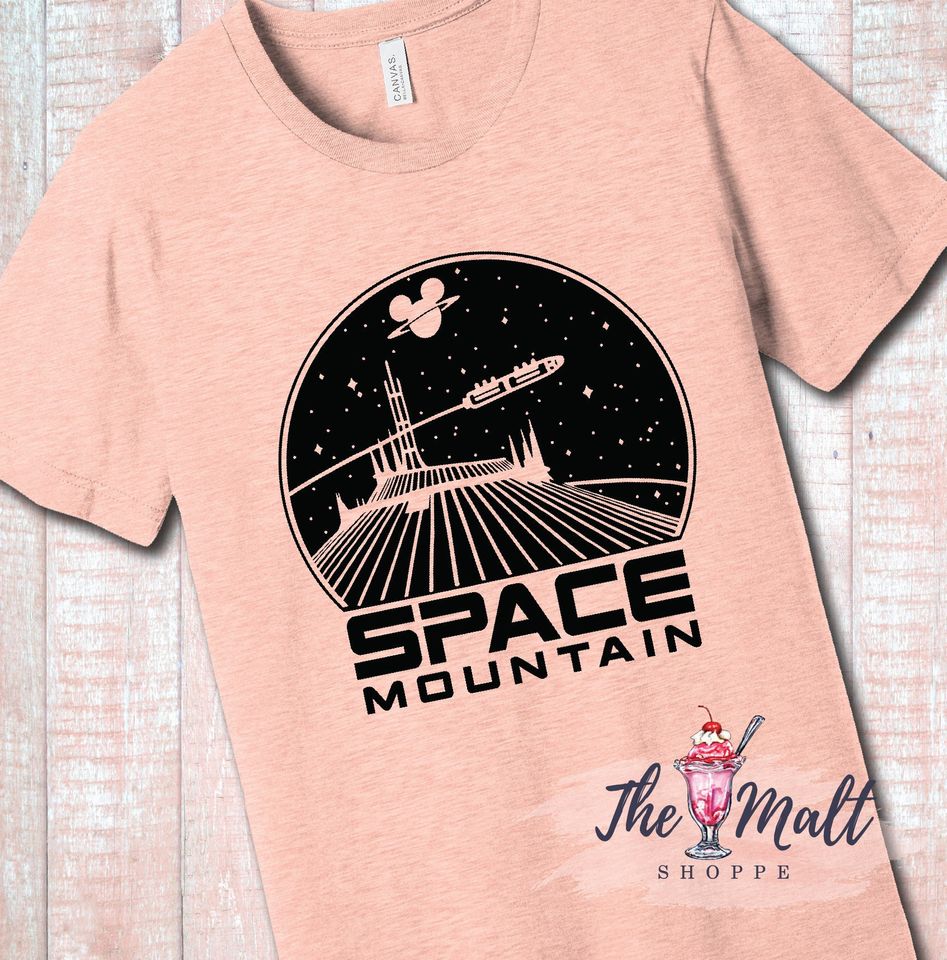 Space Mountain Tomorrowland Magic Kingdom Disney Shirt