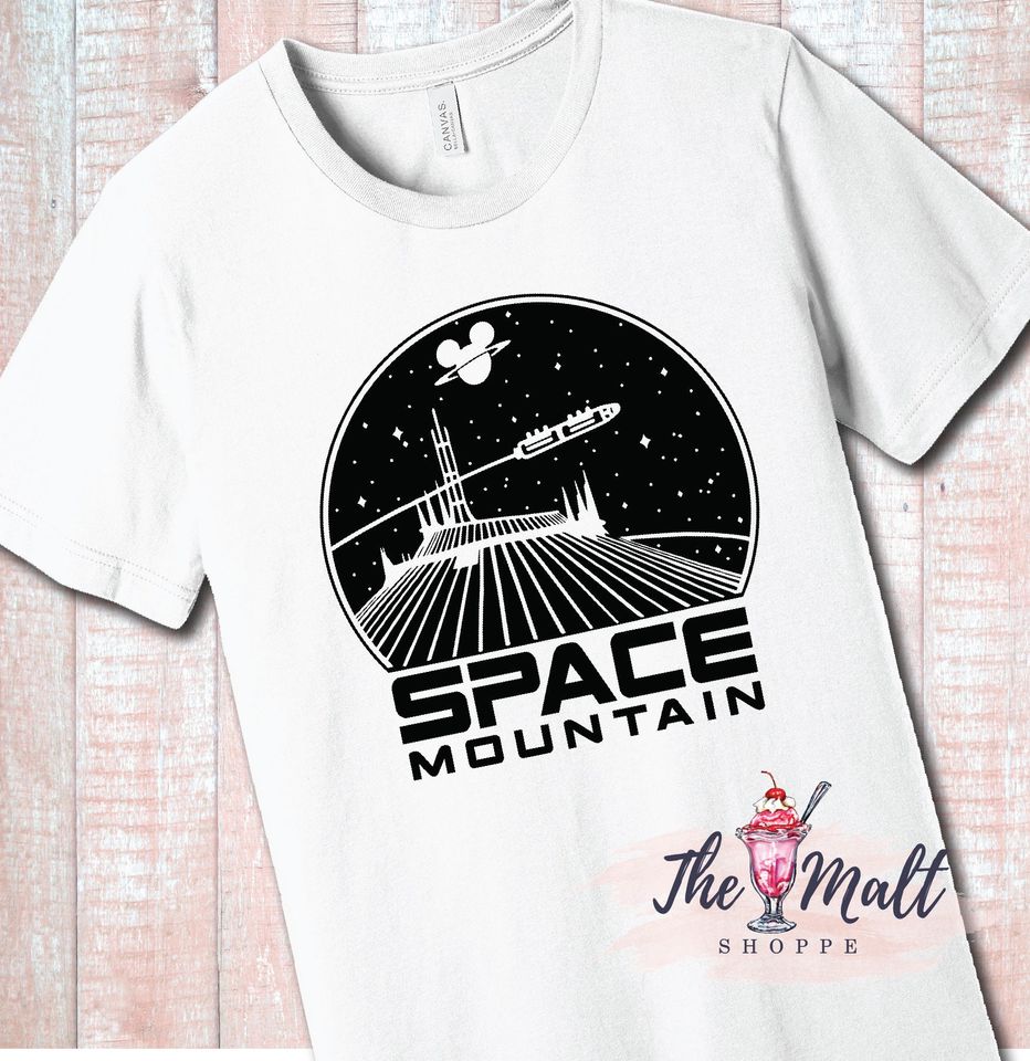 Space Mountain Tomorrowland Magic Kingdom Disney Shirt