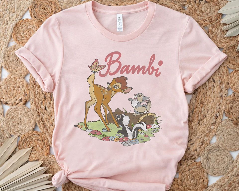 Disney Bambi Group Shot Logo Shirt, Magic Kingdom