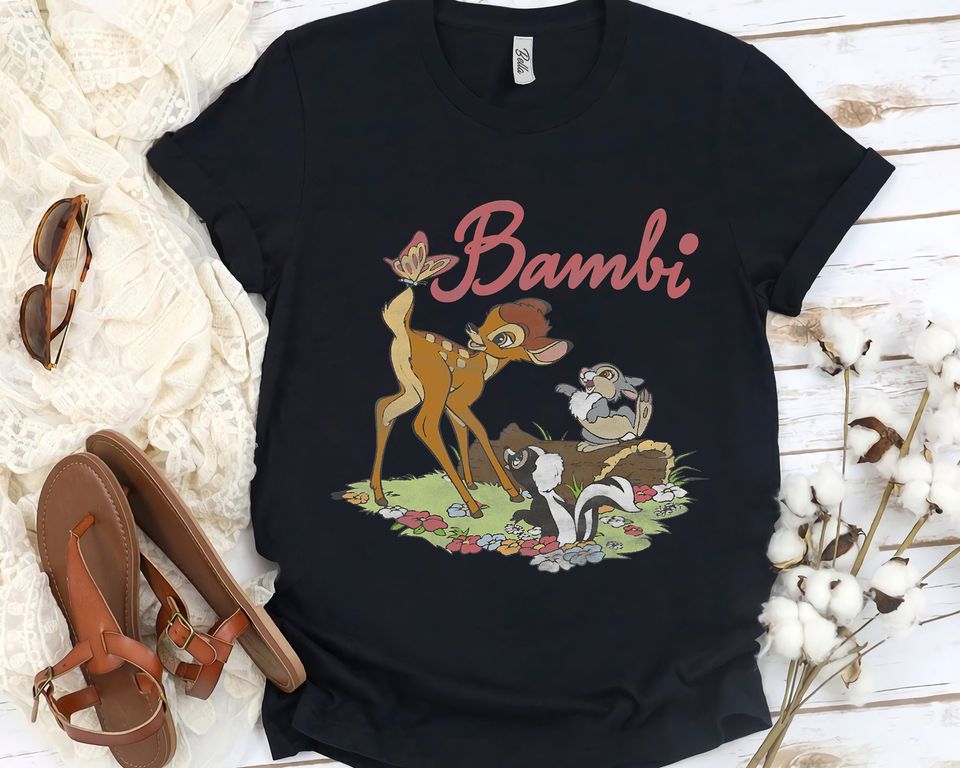 Disney Bambi Group Shot Logo Shirt, Magic Kingdom