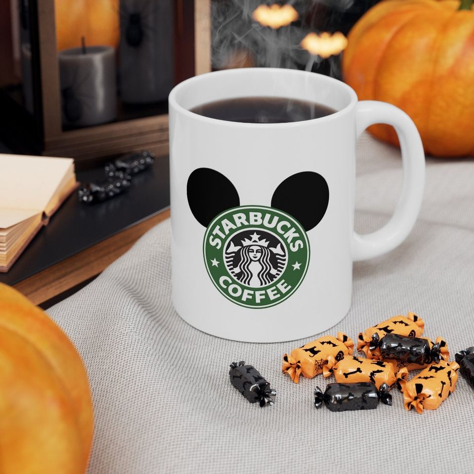 Mickey Starbuck*s Mug, Disney Coffee Mug, Mickey Coffee Mug