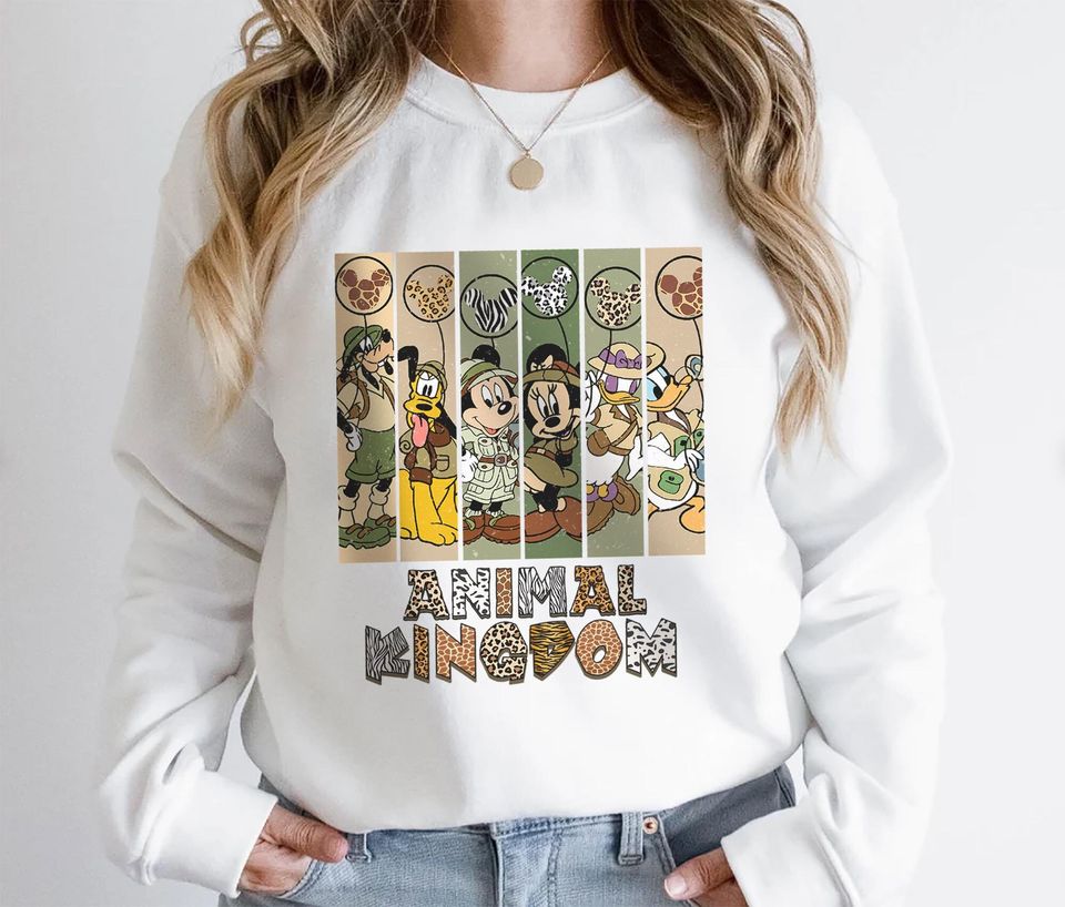 Animal Kingdom Sweatshirt, Disney Animal Kingdom