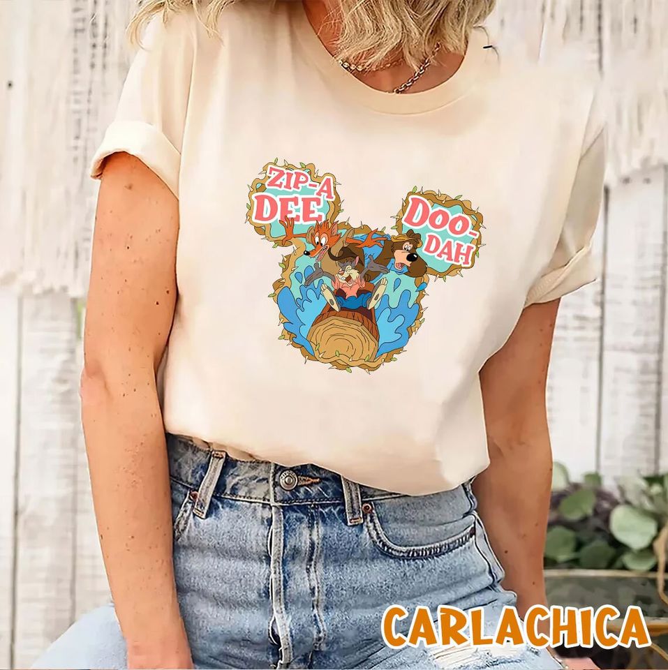 Splash Mountain Zip A Dee Doo Dah Disney Boy Mickey Sweatshirt, Splash Mountain Sweatshirt