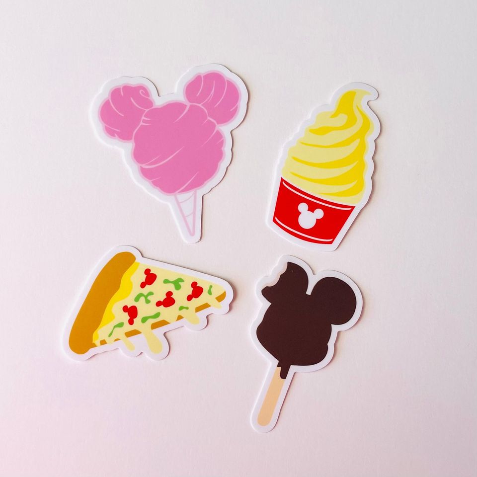 Mickey Ice Cream | Mickey Sticker | Disney