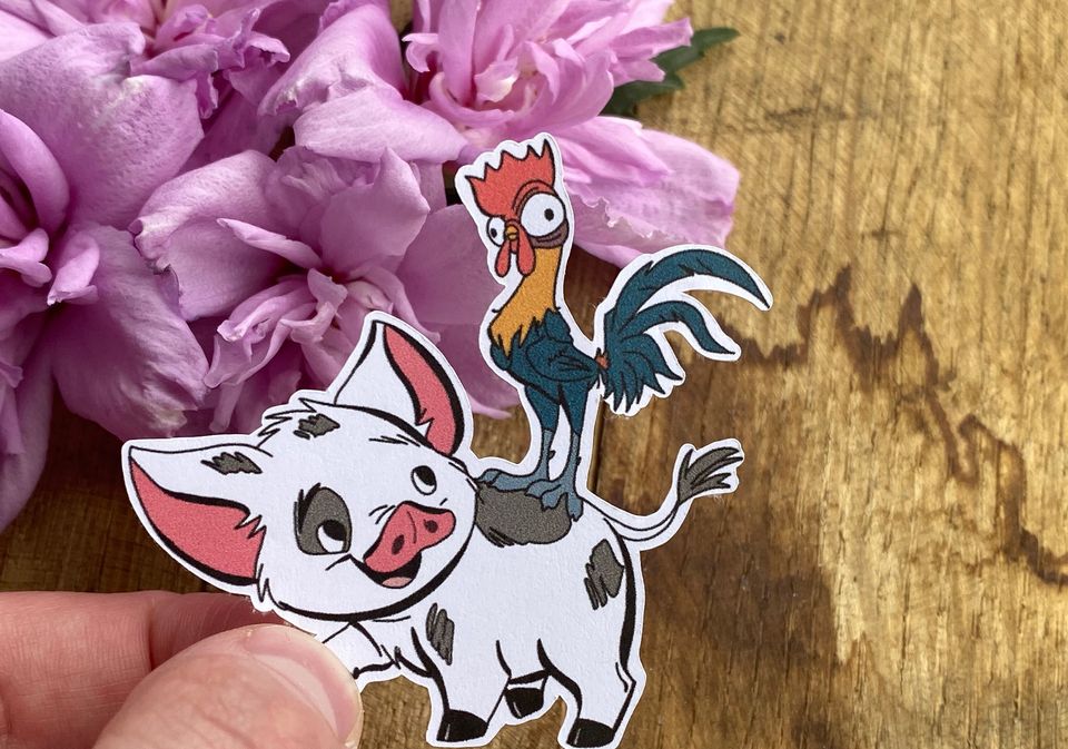 Disney Moana inspired Sticker Disney Stickers