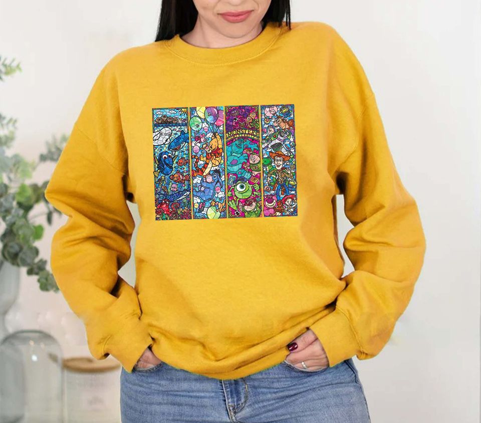 Disney movie stained glass  Toy story stained glass