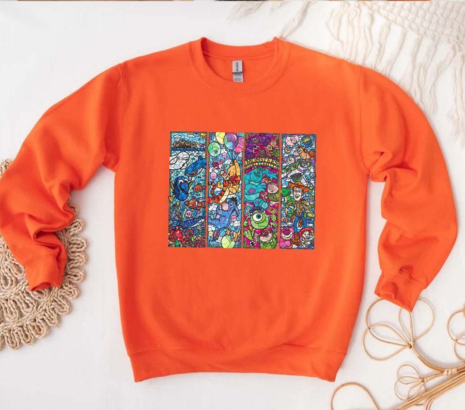Disney movie stained glass  Toy story stained glass
