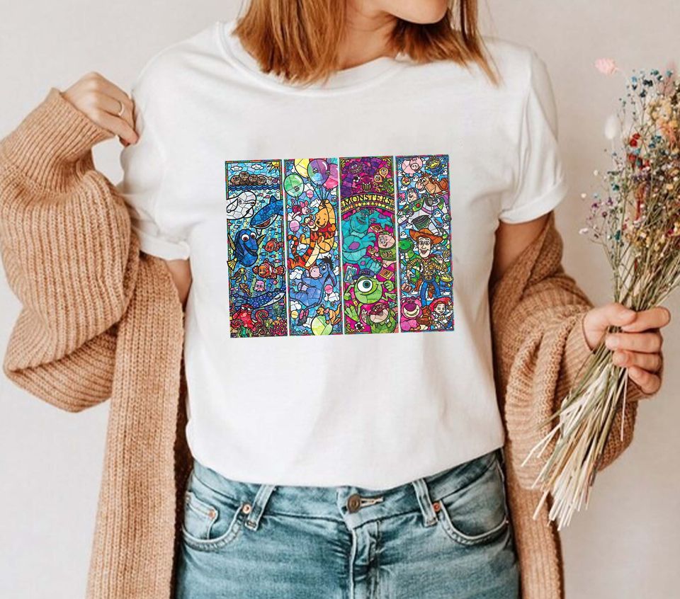 Disney movie stained glass  Toy story stained glass