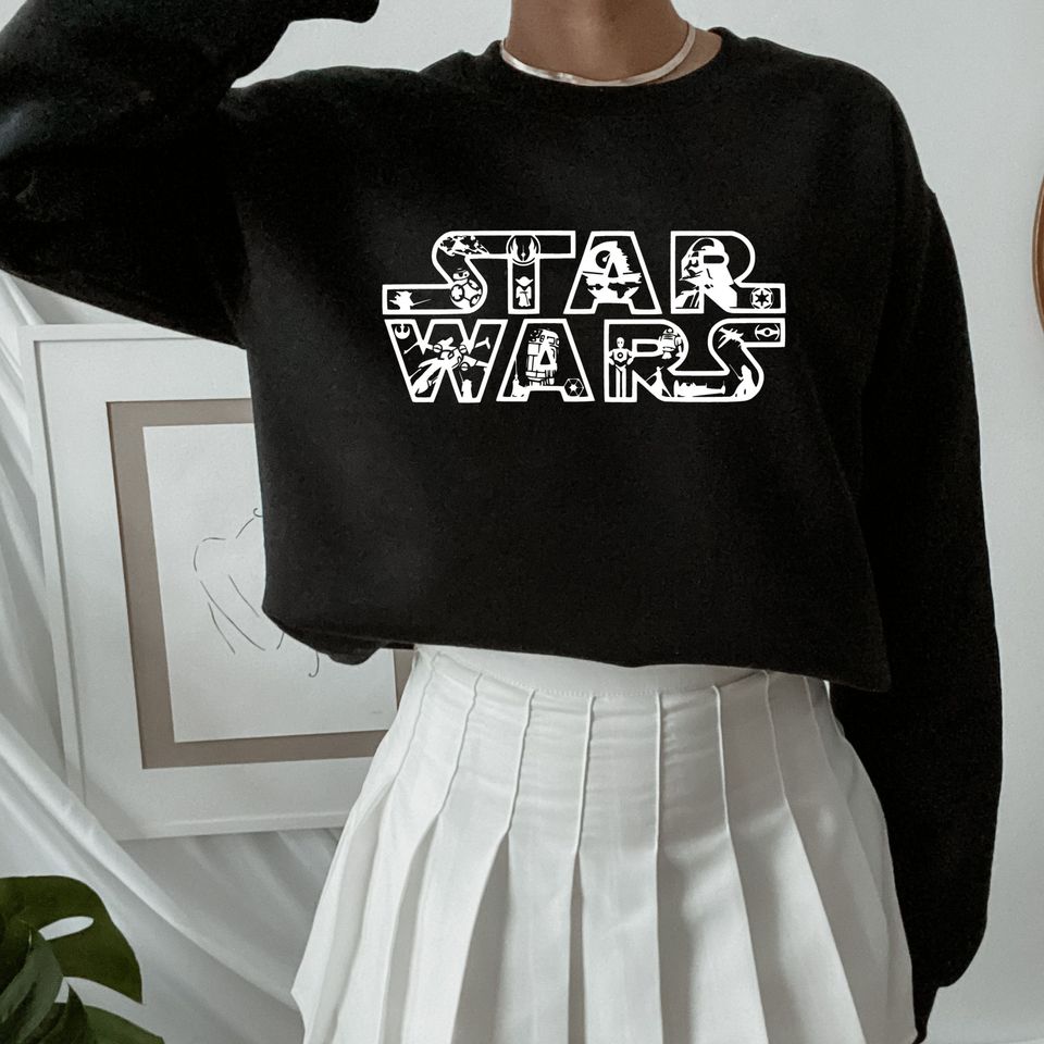 Star Wars Sweatshirt, Disney Sweatshirt, Starwars Sweatshirt