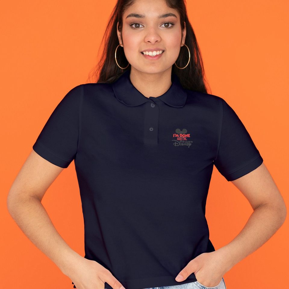 Disney Squad Embroidered Golf Polo Shirt