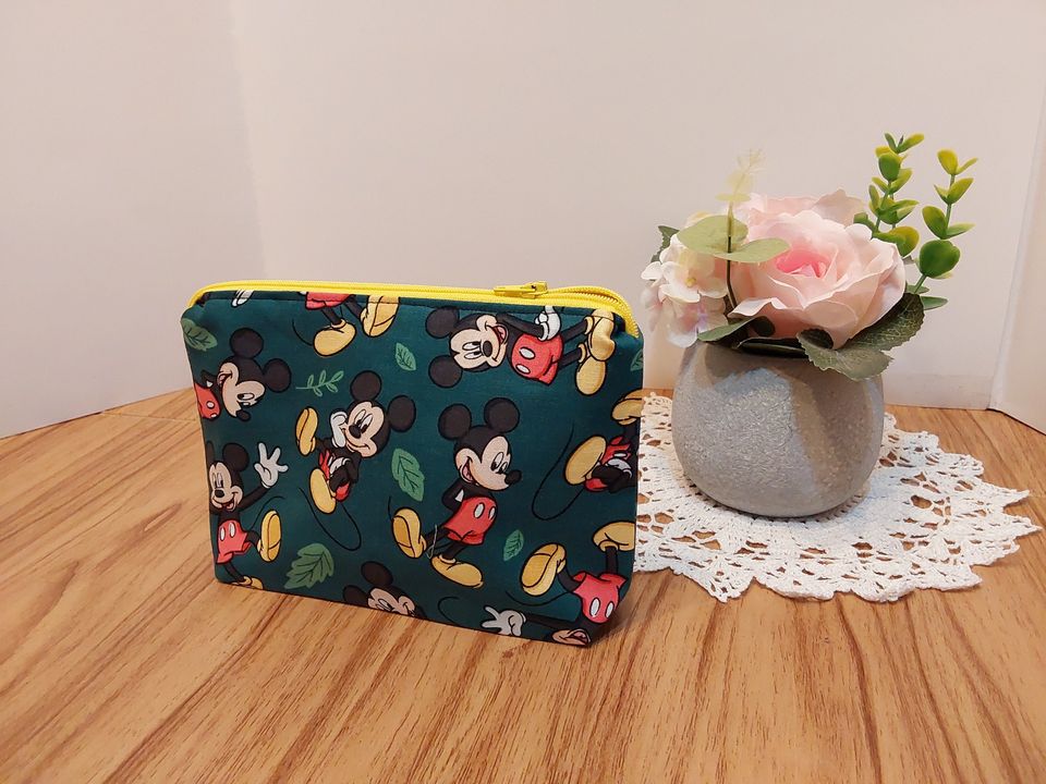 Disney Mickey Makeup bag, cosmetic bag, reusable bag