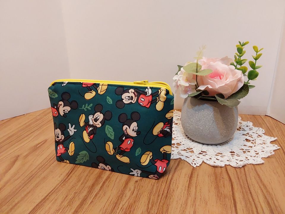 Disney Mickey Makeup bag, cosmetic bag, reusable bag