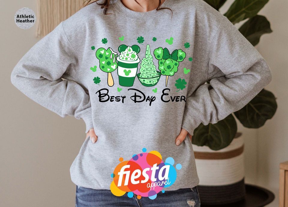 Best Day Ever Sweatshirt, Irish Disney T-Shirt, Disney Patricks Sweatshirt