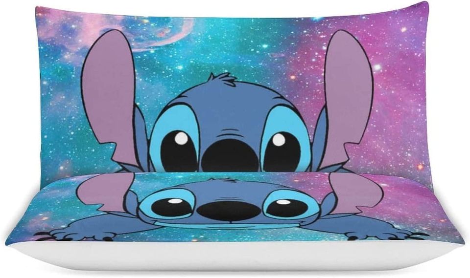 3D Printed Cute Disney Lilo Stitch Bedding Duvet Cover Set