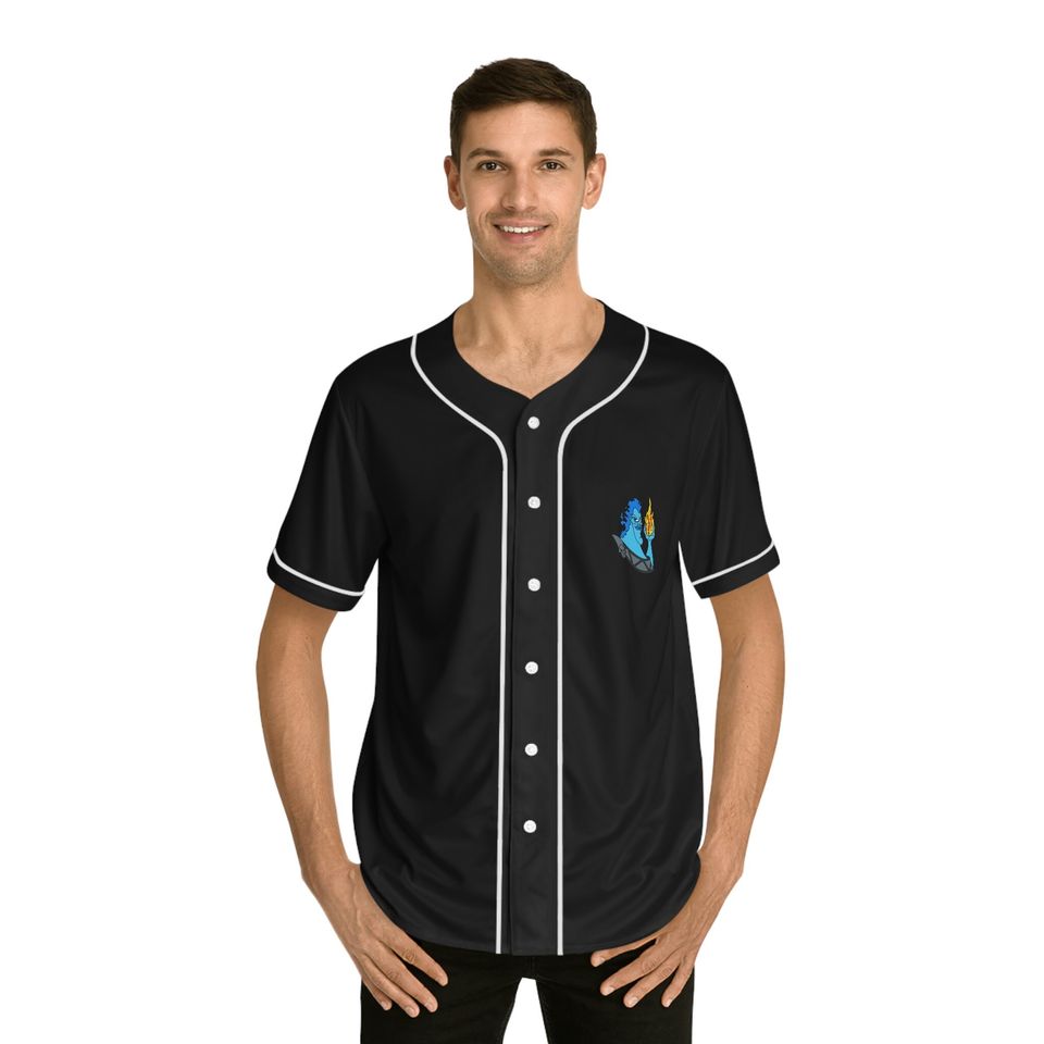 Men's Classic Disney Villian - Hades - Baseball Jersey