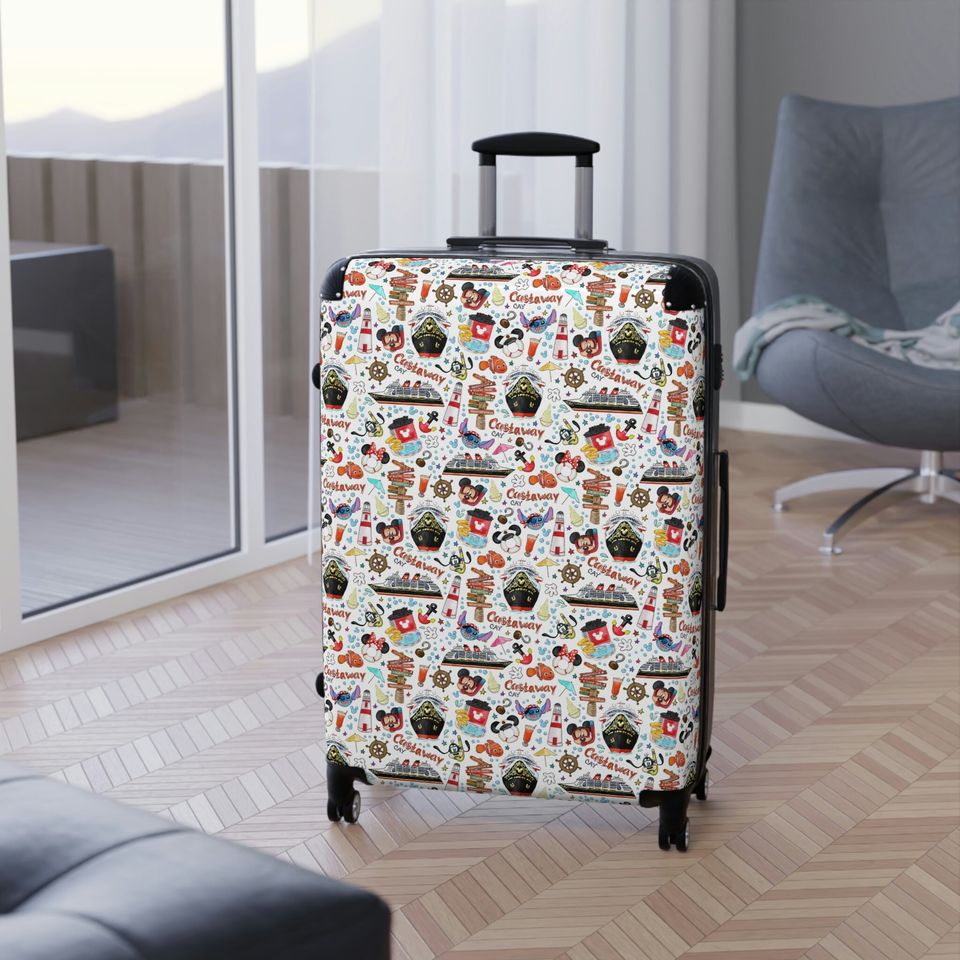 Disney Cruise Inspired Luggage Disney Luggage Cover