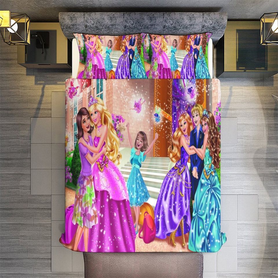 Disney Barbie Bedding Set