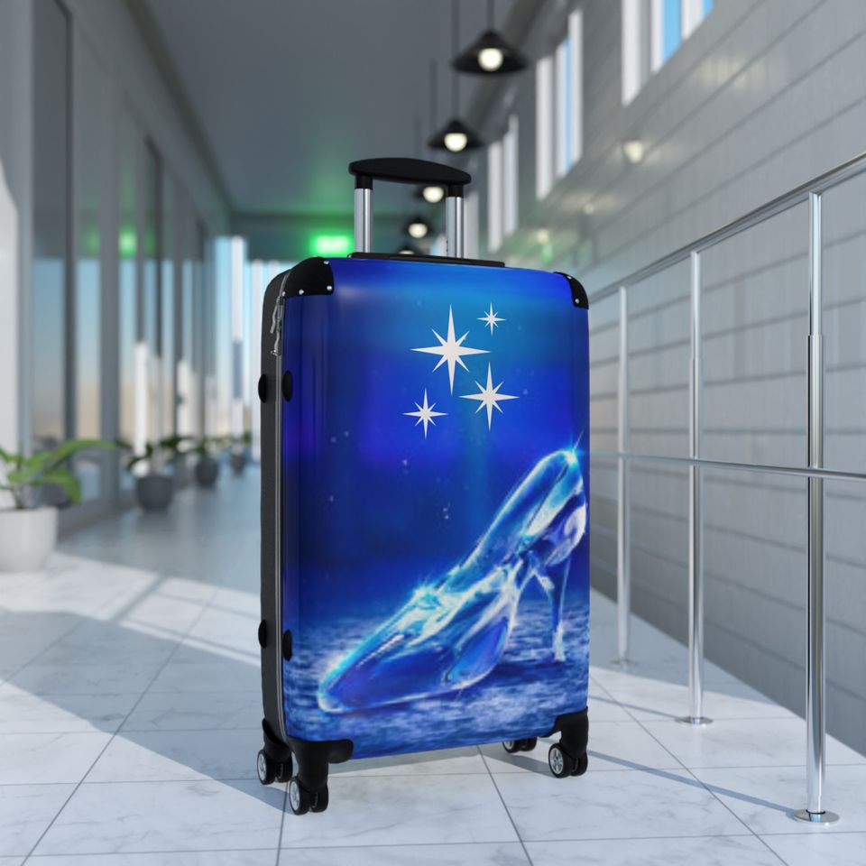 Disney Cinde glass slipper Luggage Covers